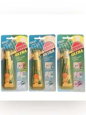 Lot 3 Didi Seven Ultra Super Concentrate Cleaner Stain Remover .5 oz Lemon Fresh